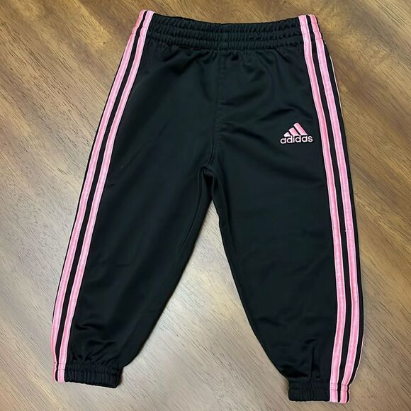 ADIDAS GIRLS SIZE 12 MONTHS JOGGER PANTS - Picture 1 of 4